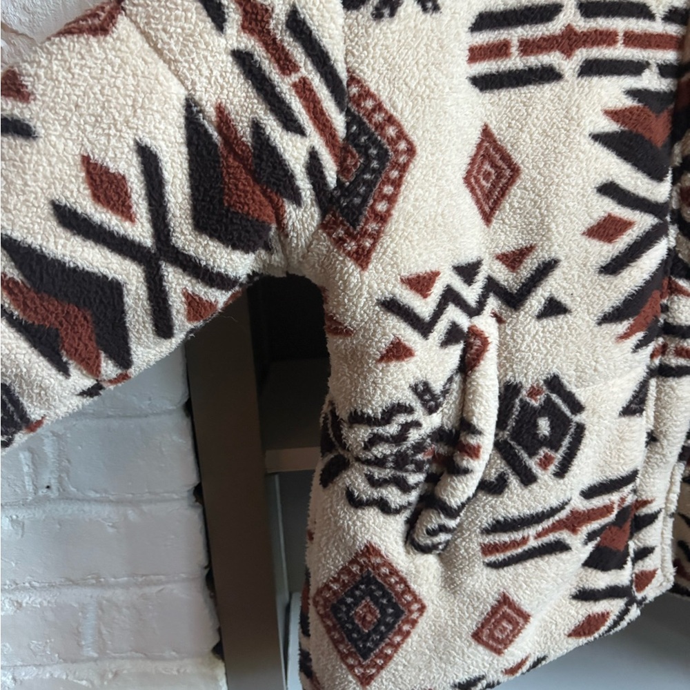 Miss Me Jean Southwestern Sherpa Jacket NWT - Picture 5 of 10